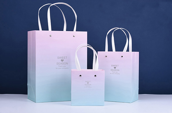 成都手提袋制作常用的手提繩樣式及優缺點