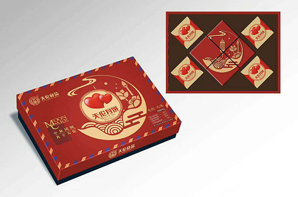 成都月餅包裝盒定制簡約風格賞析